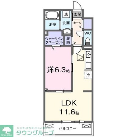 Ksパーシモンの物件間取画像